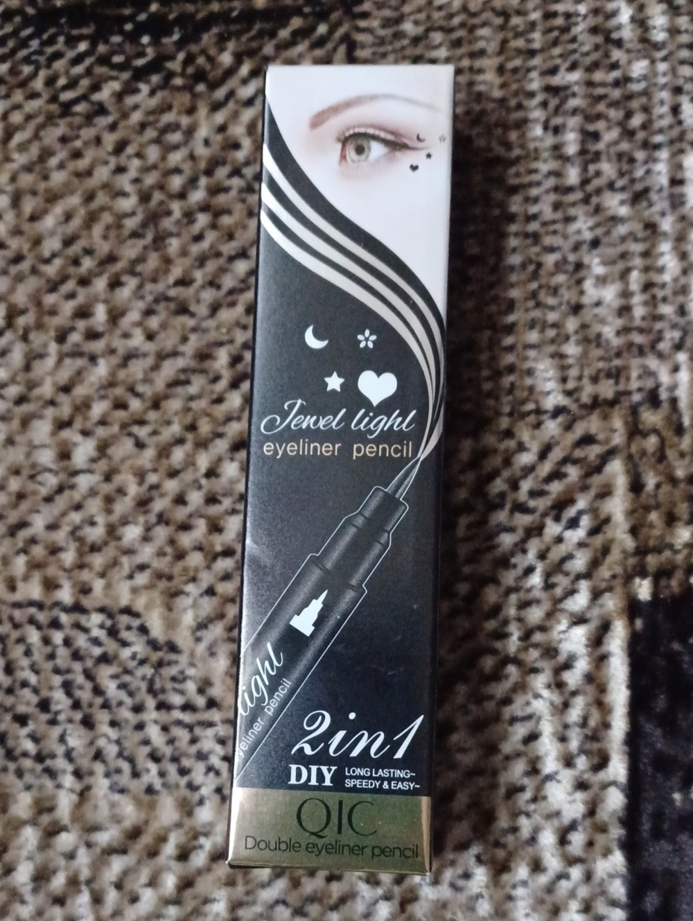 4/$40 New Jewel Light 2-in-1 Double Eyeliner Pencil by QIC